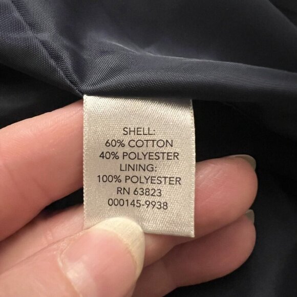 NWT CJ Banks Women 3X Plus Size Cotton Blend Button Down Striped Blanket Jacket - Picture 9 of 11